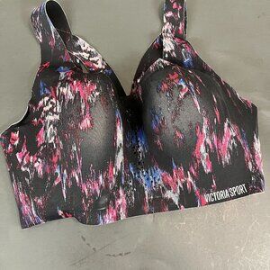 Victoria Sport, Blk & Pk Sports Bra Size 34DD